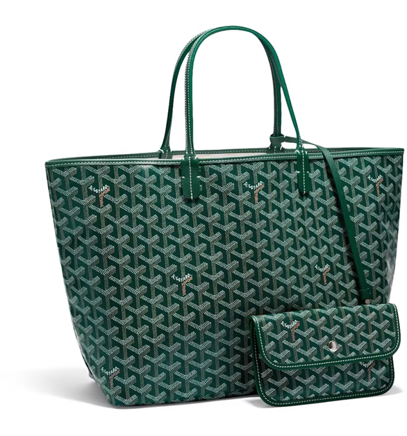 Goyard Saint Louis Tote PM Green