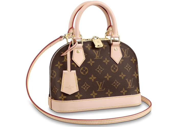 Louis Vuitton Alma Monogram BB Brown